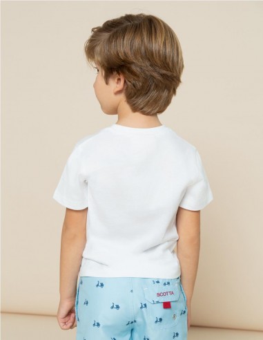 CAMISETA LOGO STITCH SCOTTA