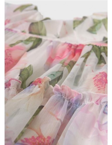 VESTIDO GASA ESTAMPADO ABEL & LULA