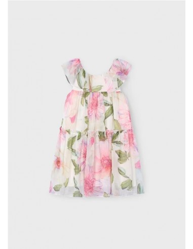 VESTIDO GASA ESTAMPADO ABEL & LULA