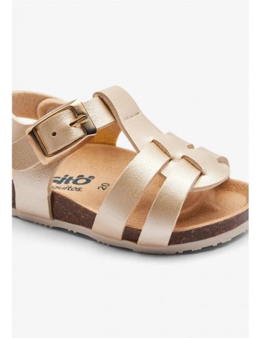 SANDALIAS BIO METALIZADAS CONGUITOS