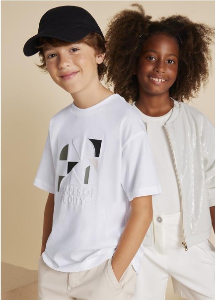 CAMISETA EMBOSSED MAYORAL