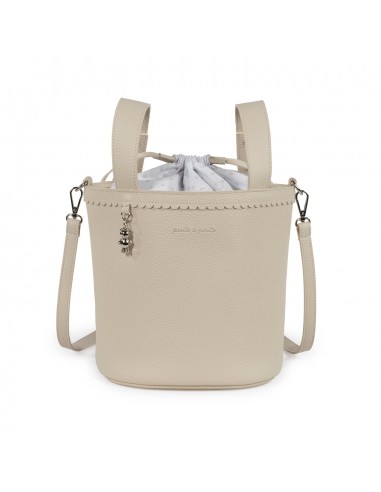 BOLSA BUCKET ICON CREAM