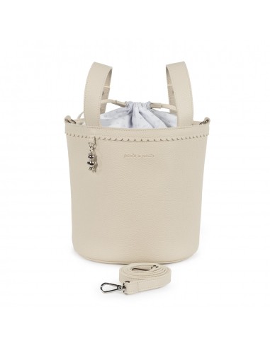 BOLSA BUCKET ICON CREAM