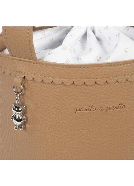 BOLSA BUCKET ICON CARAMEL 2