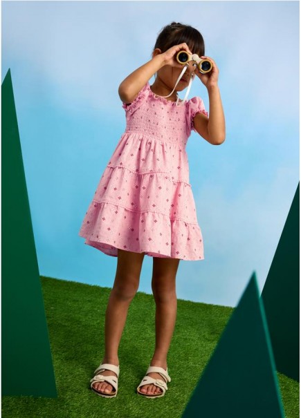 VESTIDO NIDO DE ABEJA MAYORAL 2