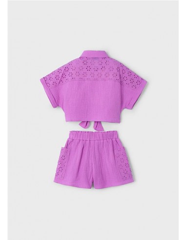 CONJUNTO SHORT PERFORADO MAYORAL