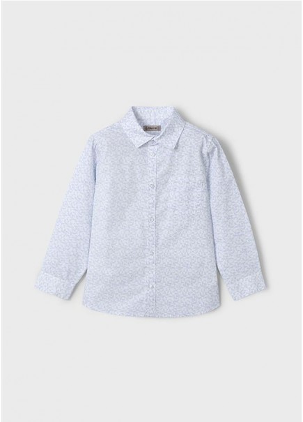 CAMISA M/L ESTAMPADA MAYORAL