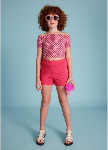 CONJUNTO SHORT ESTAMPADO...