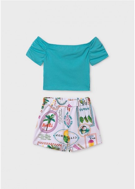 CONJUNTO SHORT ESTAMPADO... 2