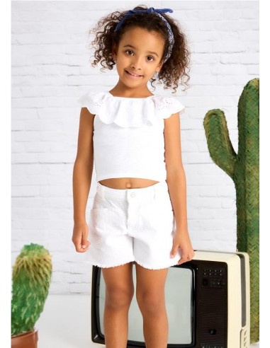 CAMISETA VOLANTE MAYORAL