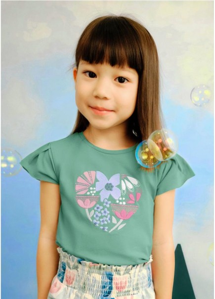 CAMISETA BORDADA MAYORAL