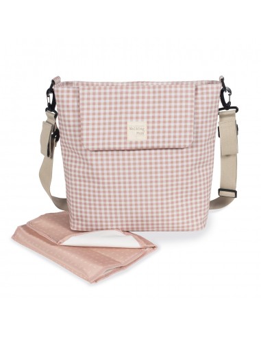 BOLSA CANASTILLA I LOVE VICHY ROSA BOLSA CANASTILLA I LOVE VICHY ROSA