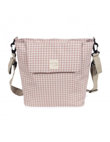 BOLSA CANASTILLA I LOVE VICHY ROSA BOLSA CANASTILLA I LOVE VICHY ROSA