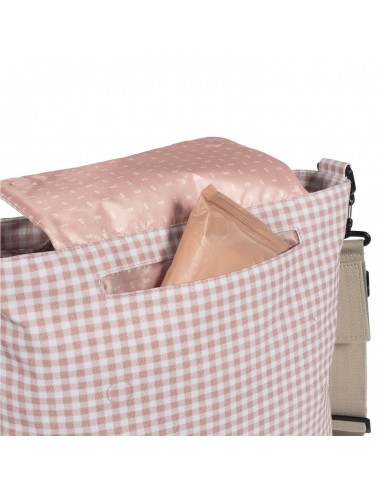 BOLSA CANASTILLA I LOVE VICHY ROSA BOLSA CANASTILLA I LOVE VICHY ROSA