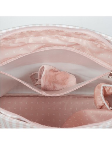 BOLSA CANASTILLA I LOVE VICHY ROSA BOLSA CANASTILLA I LOVE VICHY ROSA