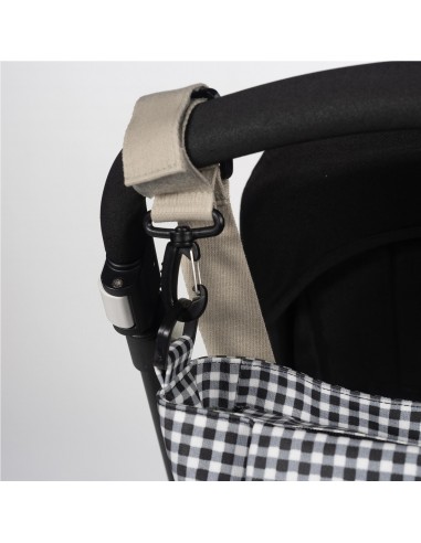 BOLSA CANASTILLA I LOVE VICHY NEGRO BOLSA CANASTILLA I LOVE VICHY NEGRO