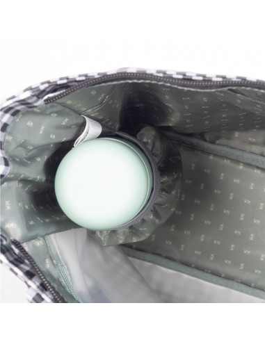 BOLSA CANASTILLA I LOVE VICHY NEGRO BOLSA CANASTILLA I LOVE VICHY NEGRO