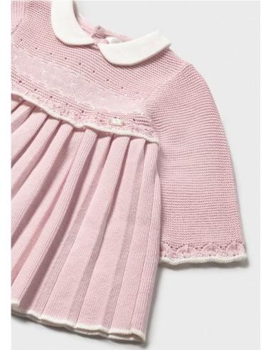 VESTIDO TRICOT RECIÉN NACIDA MAYORAL