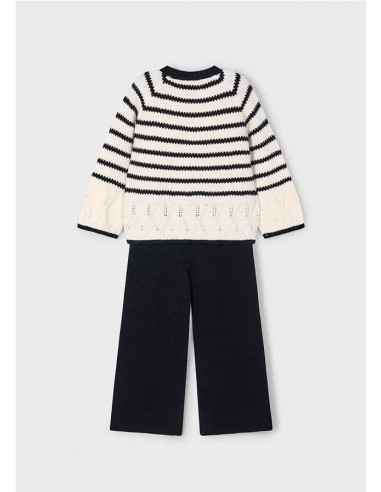 CONJUNTO PANTALÓN TRICOT RAYAS MAYORAL