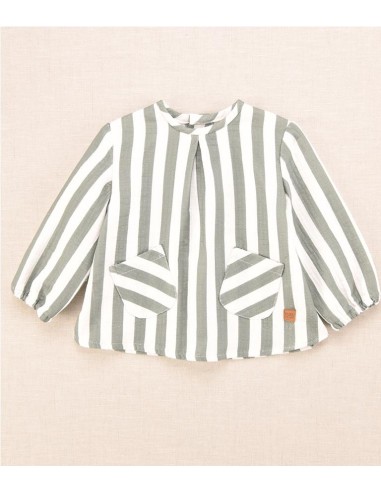 CONJUNTO CAMISA RAYAS CON RANA