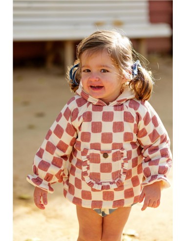 SUDADERA DAMERO BEBÉ J. V.