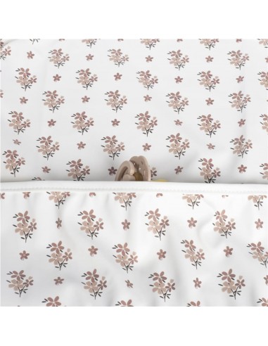 BABERO CON MANGAS BOTTON FLORES