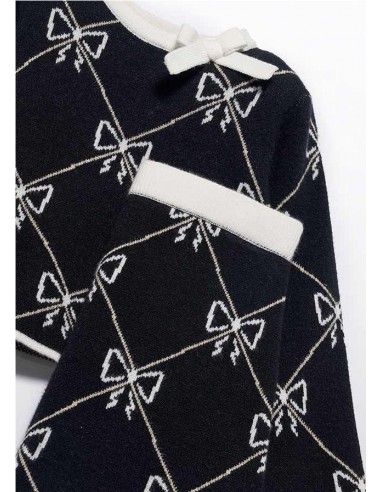 CONJUNTO FALDA TRICOT JACQUARD ABEL &...