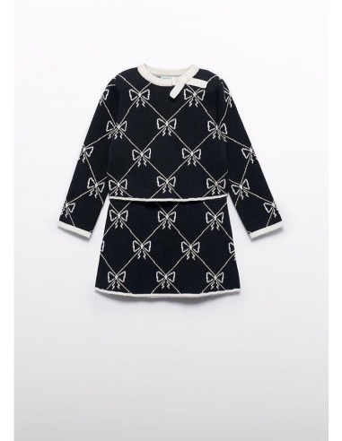 CONJUNTO FALDA TRICOT JACQUARD ABEL &...