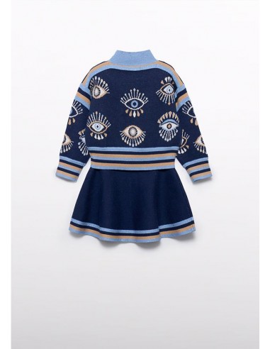 CONJUNTO FALDA TRICOT ABEL & LULA