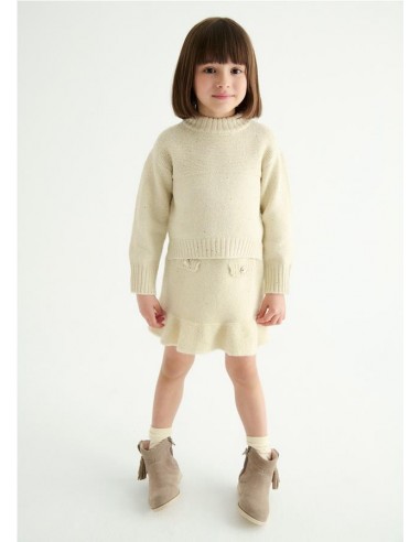 CONJUNTO TRICOT FALDA ABEL & LULA