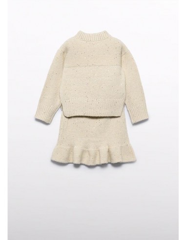 CONJUNTO TRICOT FALDA ABEL & LULA