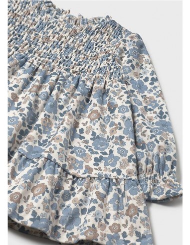 VESTIDO TERCIOPELO ESTAMPADO MAYORAL