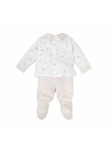 CONJUNTO POLAINA BEBÉ CIELO... 2