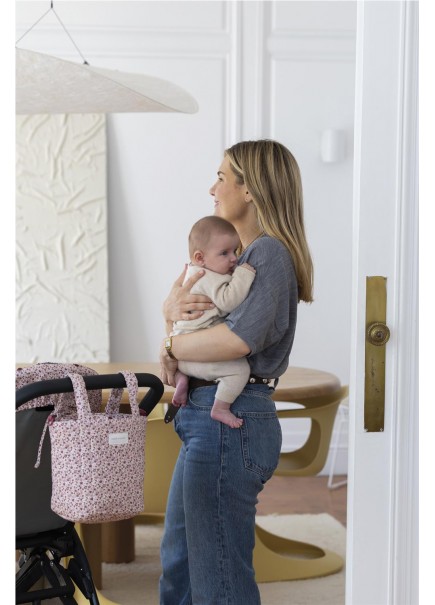 BOLSA CANASTILLA CHERRY FLORES 2