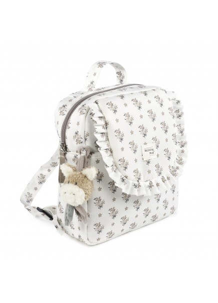 MOCHILA KIDS BOTTON FLORES 2