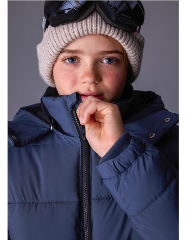 CHAQUETÓN CONTRASTE MAYORAL