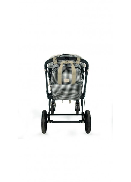 MOCHILA I LOVE VICHY NEGRO