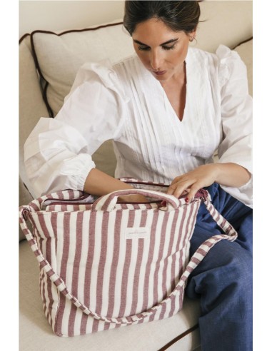 BOLSA CANASTILLA CHERRY RAYA