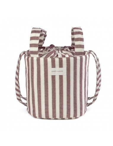 BOLSA BUCKET CHERRY RAYAS