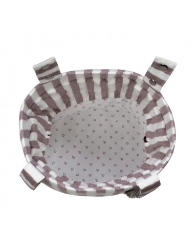 BOLSA BUCKET CHERRY RAYAS