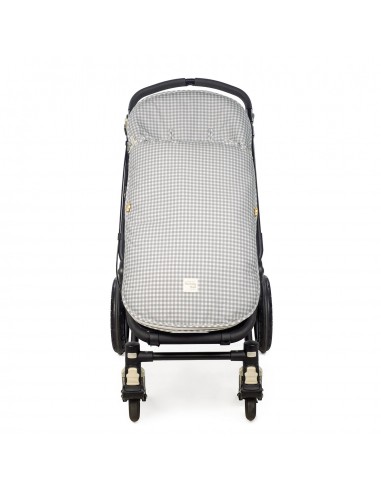SACO SILLA I LOVE VICHY CUADRO GRIS...