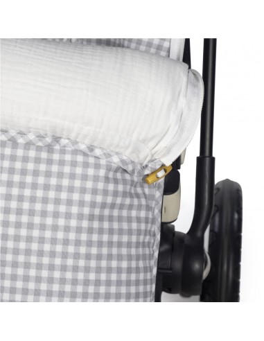 SACO SILLA I LOVE VICHY CUADRO GRIS...