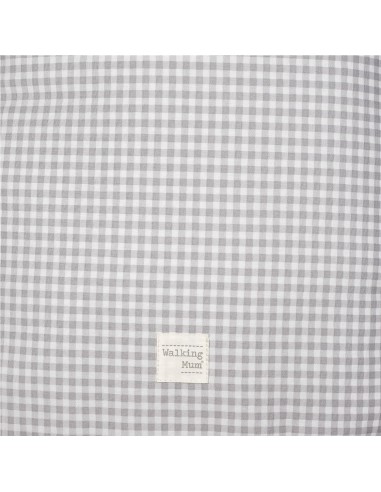 SACO SILLA I LOVE VICHY CUADRO GRIS...