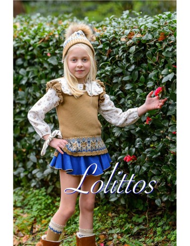 CHALECO PUNTO LARGO FÁBULA LOLITTOS