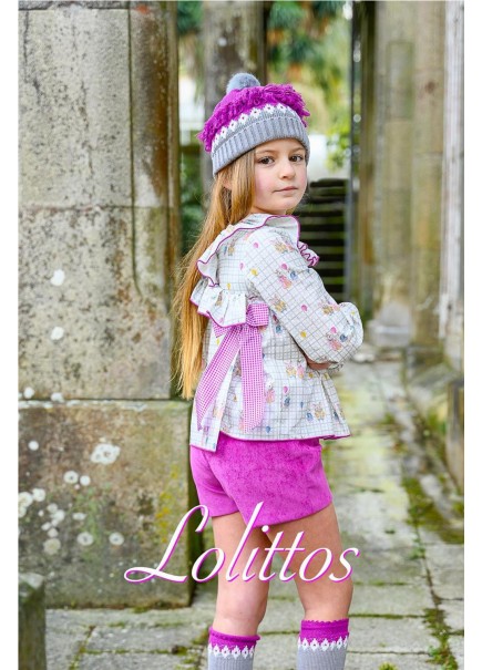 BLUSÓN Y SHORT RATONCITO...