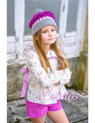 BLUSÓN Y SHORT RATONCITO LOLITTOS