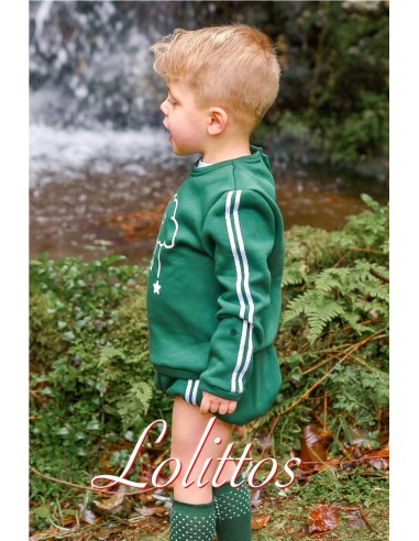 FELPA Y RANA VERDE POALLA LOLITTOS