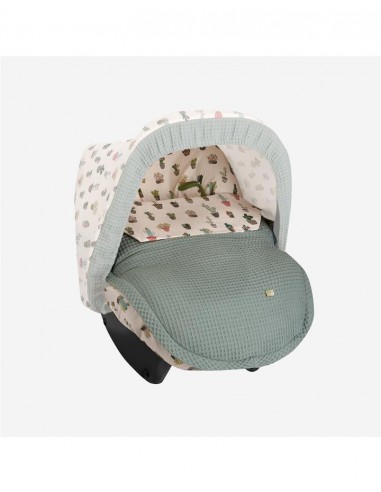 SACO PORTABEBÉ C/CAPOTA BOTÁNICA PAZ...