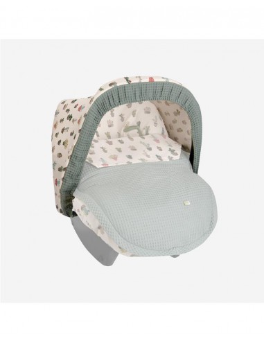 SACO PORTABEBÉ C/CAPOTA BOTÁNICA PAZ...