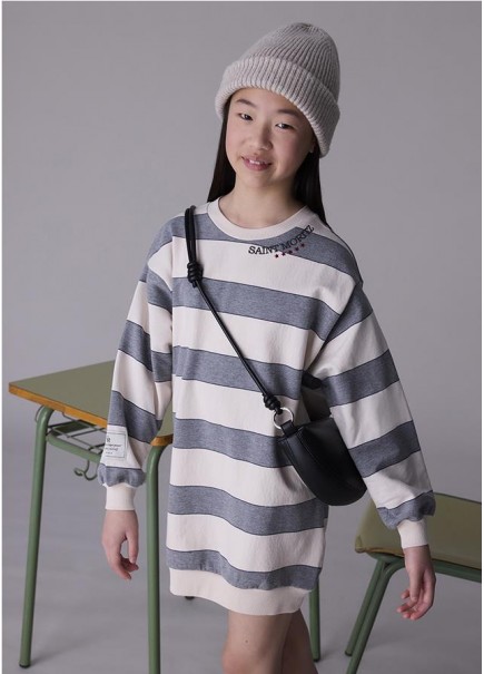 VESTIDO RAYAS MAYORAL